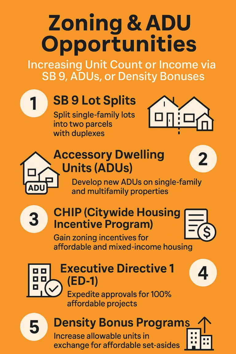 Zoning & ADU Opportunities For Apartment Buildings in Los Angeles and the South Bay Zoning & ADU Opportunities For Apartment Buildings in Los Angeles and the South Bay
