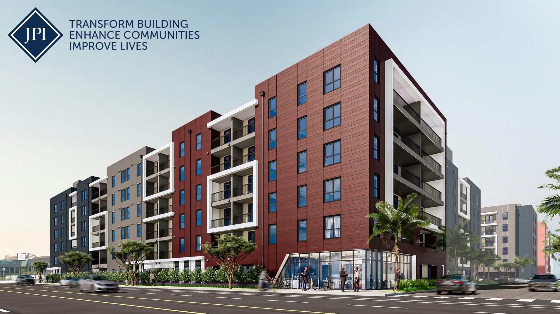 The Bungalows of Torrance apartment community rendering